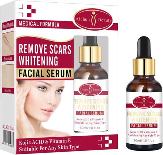 Aichun Beauty Scar Removal Facial Serum Pimples Stretch Marks Face Moisturizing Body Remove Scars Kojic Acid | Vitamin – E